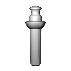 6.0mm 0 Brevis Abutment 2.5mm Post 260 250 428