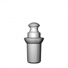 2.0mm O Brevis Abutment 3.0mm Post 260-300-434