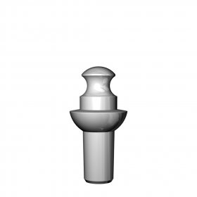 2.0mm 0 Brevis Abutment 2.0mm Post 260-100-404
