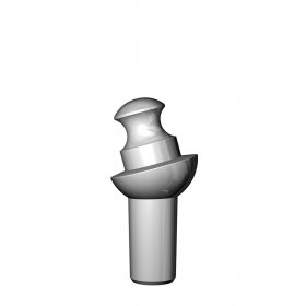 2.0mm 15 Brevis Abutment 2.0mm Post 260-100-405